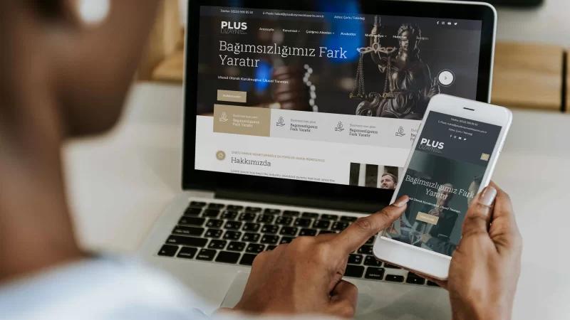Ankara Avukat Web Sitesi Tasarımı